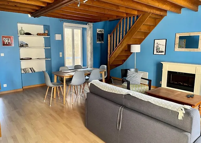 L'hippocampe - Appt Mezzanine Centre D'arromanches ארומנש-לה-באינס