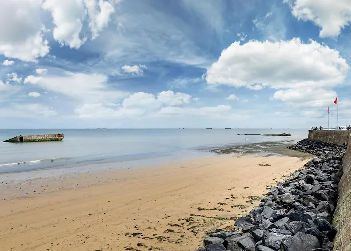 L'hippocampe - Appt Mezzanine Centre D'arromanches Apartman